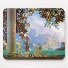 Alba - por Maxfield Parrish Alfombrilla De Ratón