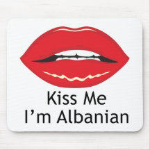 Albanés del beso tapete de raton