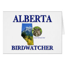 Alberta Birdwatcher Felicitación