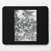 Albrecht Durer los cuatro jinetes de la apocalipsi Tapete De Raton