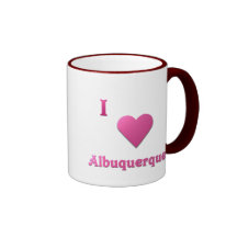 Albuquerque -- Rosas fuertes Taza De Café