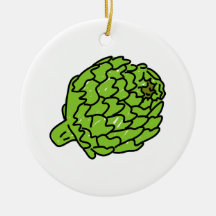 Alcachofa de globo ornaments para arbol de navidad
