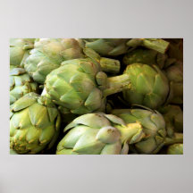 Alcachofas Poster