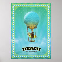 Alcance para las estrellas (impresión) poster
