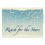 Alcance para las estrellas tarjetas