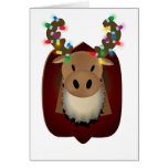 Alces de la pana tarjeta