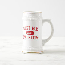 Alces del oeste - patriotas - High School secundar Taza