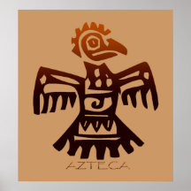 Alcohol AZTECA del pájaro del ~ Impresiones