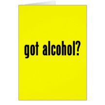 ¿alcohol conseguido? felicitacion 