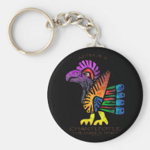Alcohol de la danza de CHANTLPOTLE Llaveros Personalizados