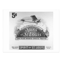 Alcohol de St. Louis - envoltura del cigarro del v Postal