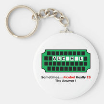 alcohol por completo llavero personalizado