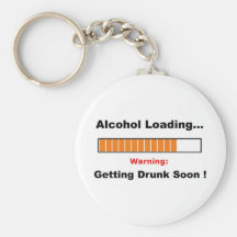 Alcohol que carga por completo llavero
