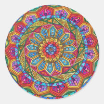 Alcohol y alma, mandala #10 etiqueta
