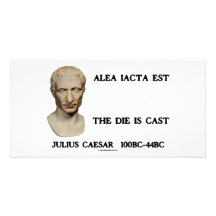 Alea Iacta Est - se echa el dado Tarjetas Personales