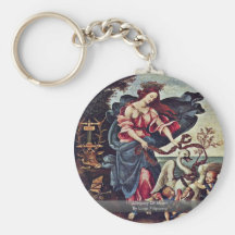 Alegoría de la música de Lippi Filippino Llaveros