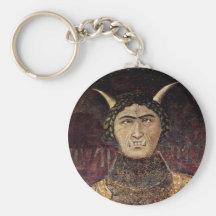 Alegoría del mal gobierno de Lorenzetti Ambrogio Llaveros Personalizados