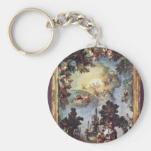 Alegoría en la creación de Nymphenburg por Zimmerm Llaveros Personalizados