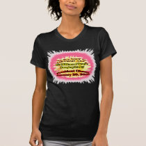 Alegría 2 de Obama camisetas