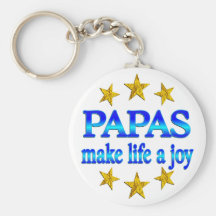Alegría de la papá llavero