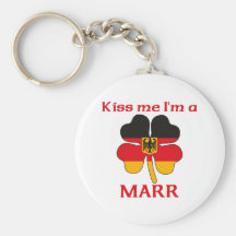 Alemanes personalizada me besan que soy Marr Llaveros