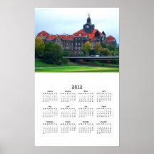 Alemania 2012 un calendarios de la página posters