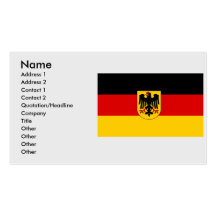 Alemania, Alemania Tarjetas De Visita