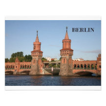 Alemania Berlín Oberbaumbrucke (St.K.) Anuncios