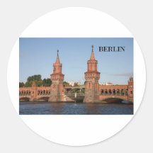 Alemania Berlín Oberbaumbrucke (St.K.) Etiqueta