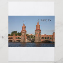 Alemania Berlín Oberbaumbrucke (St.K.) Tarjetas Publicitarias