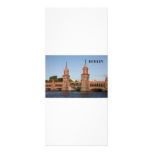 Alemania Berlín Oberbaumbrucke (St.K.) Lona Personalizada