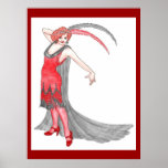 Aleta del escarlata poster