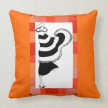 aletas de rugido de los años 20 almohada