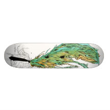 Alex Pardee "jaqueca " Patín Personalizado