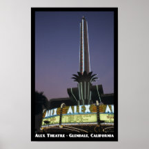 Alex, poster de Glendale 11x17
