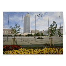Alexander Platz, centro anterior de Berl del este Felicitaciones
