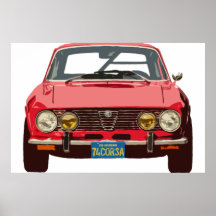Alfa GTV - "recorte " Posters