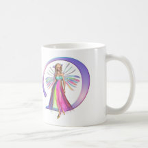 Alfabeto de hadas - letra D Taza De Café