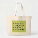 Alfabeto inglés bolsas de mano