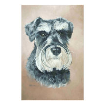 Alfie - schnauzer miniatura papelería