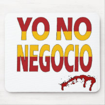 Alfombrilla ratón YO NO NEGOCIO Alfombrilla De Ratón