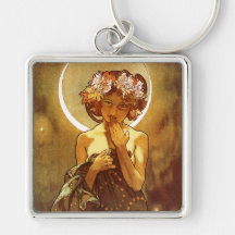 Alfons Mucha: Luna Llaveros