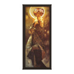 Alfons Mucha: Luna Impresión De Lienzo