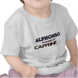 Alfonso accionó por el cafeína camisetas