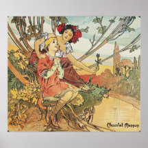Alfonso Mucha. Chocolat Masson/Mexicain, 1897 Posters