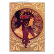 Alfonso Mucha - Donna Orechini tarjetas