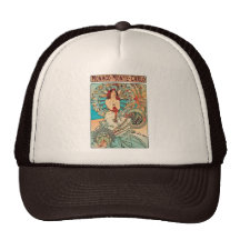 Alfonso Mucha Mónaco, Monte Carlo, 1897 Gorro