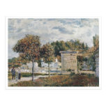 Alfred Sisley - Schwemme von Marly 1875 Tarjeta Postal