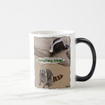 Algo apesta tazas de café