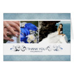 Algo boda de encargo azul le agradece las tarjetas